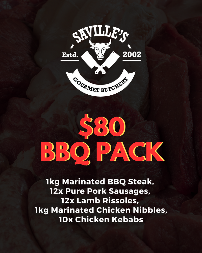 Saville's $80 BBQ Pack